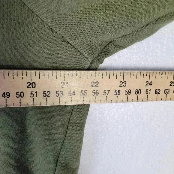 Under Armour Sweatshirt Hoodie Loose Cold Gear Men’s Medium Green Camo Hunting - Picture 6 of 6